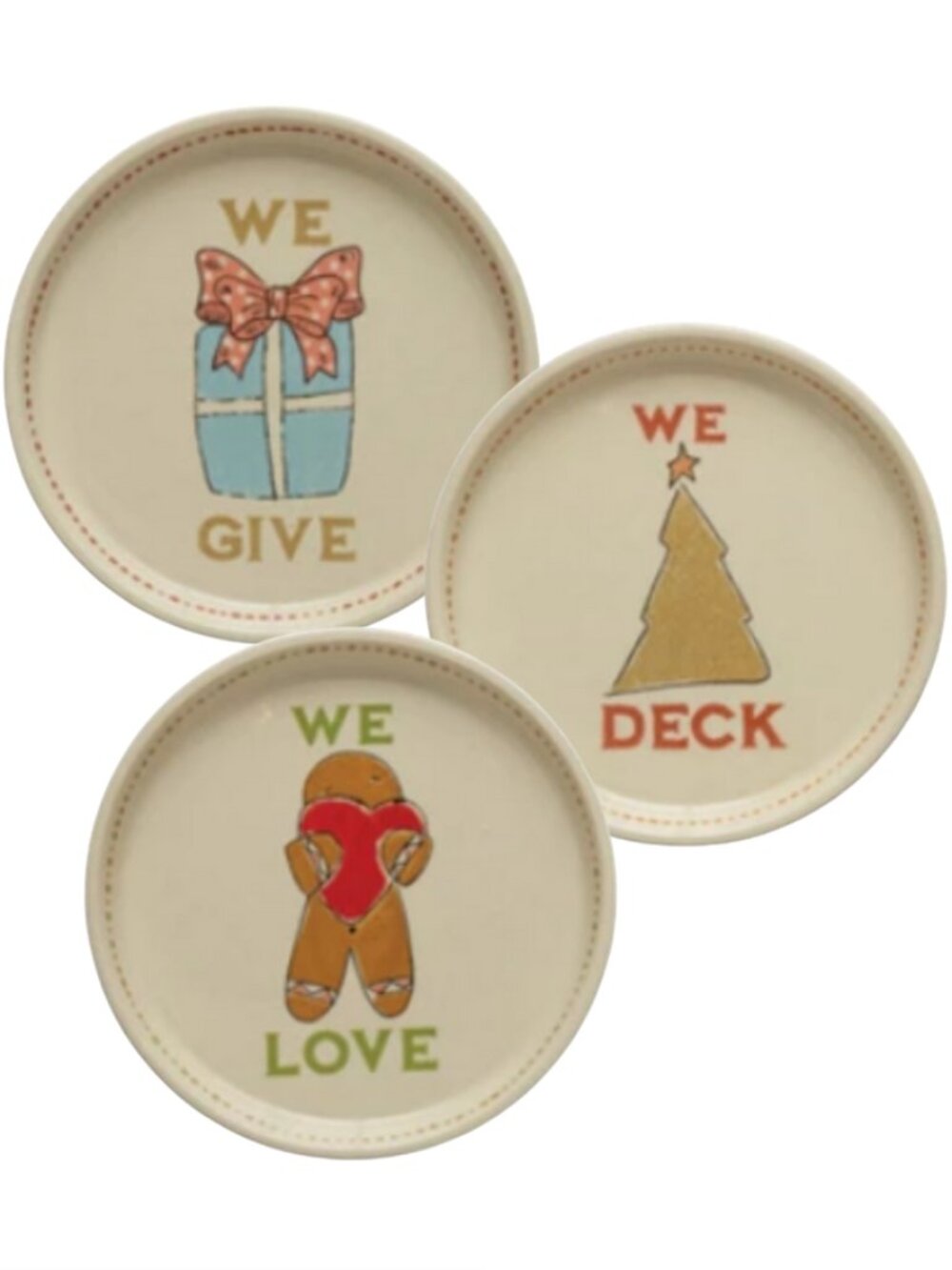 Holiday Appetizer Plates